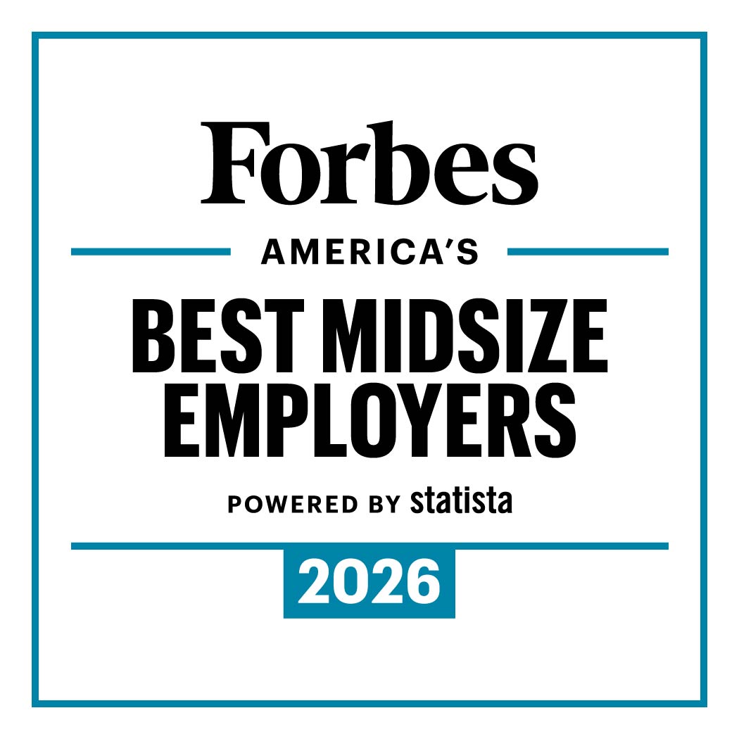 Forbes Best Mid-Size Employer Award