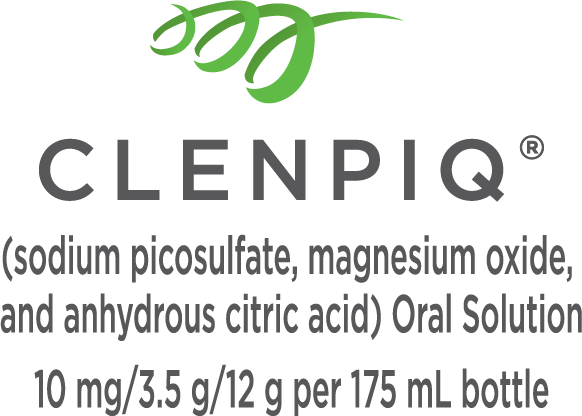 Clenpiq logo