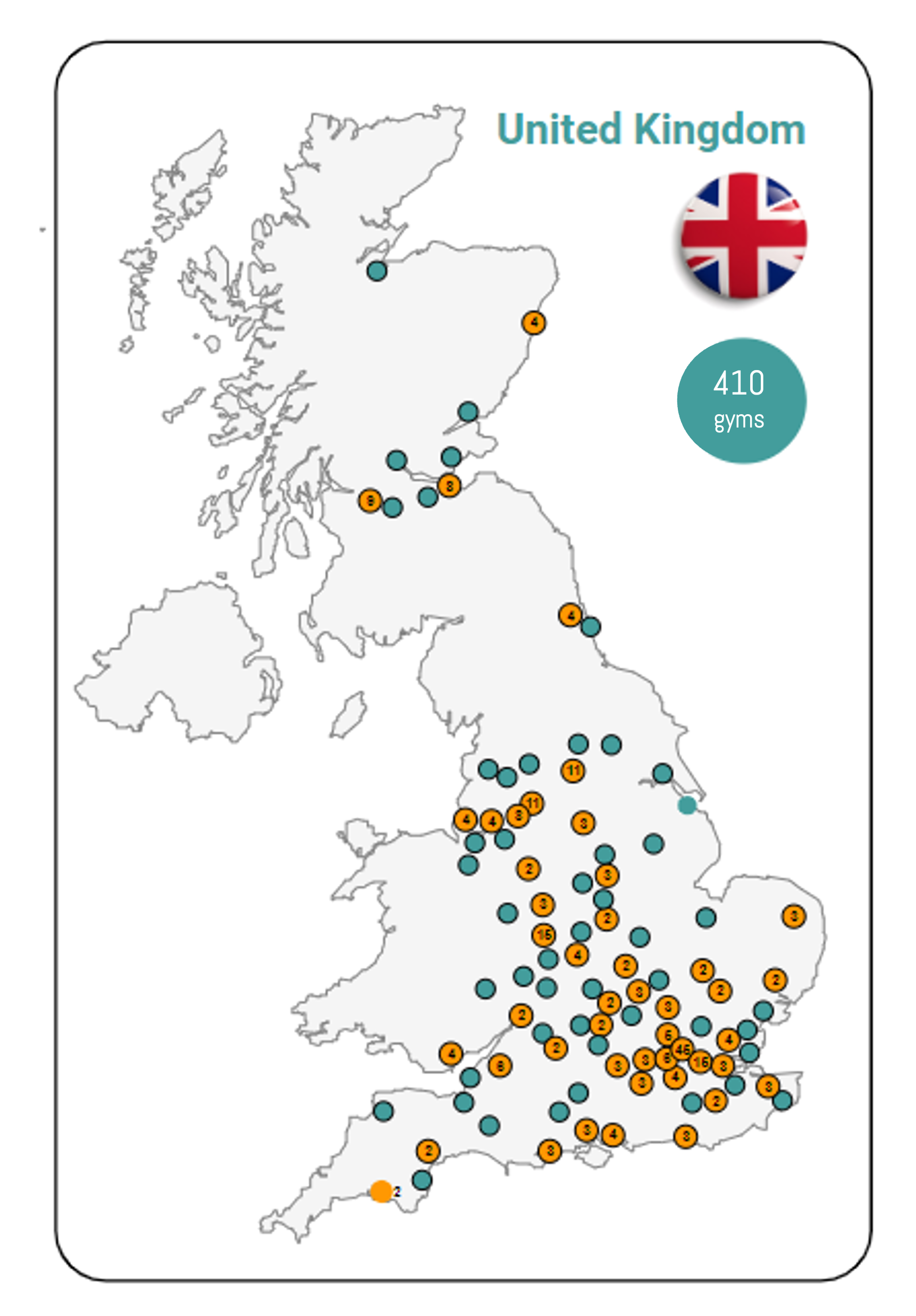 UK map