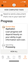 Check the progress of a loan application at any time. Complete tasks, upload and e-sign documents quickly and securely. (Graphic: Business Wire)