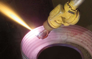 Robotic Application of a Heat Insulating Coating