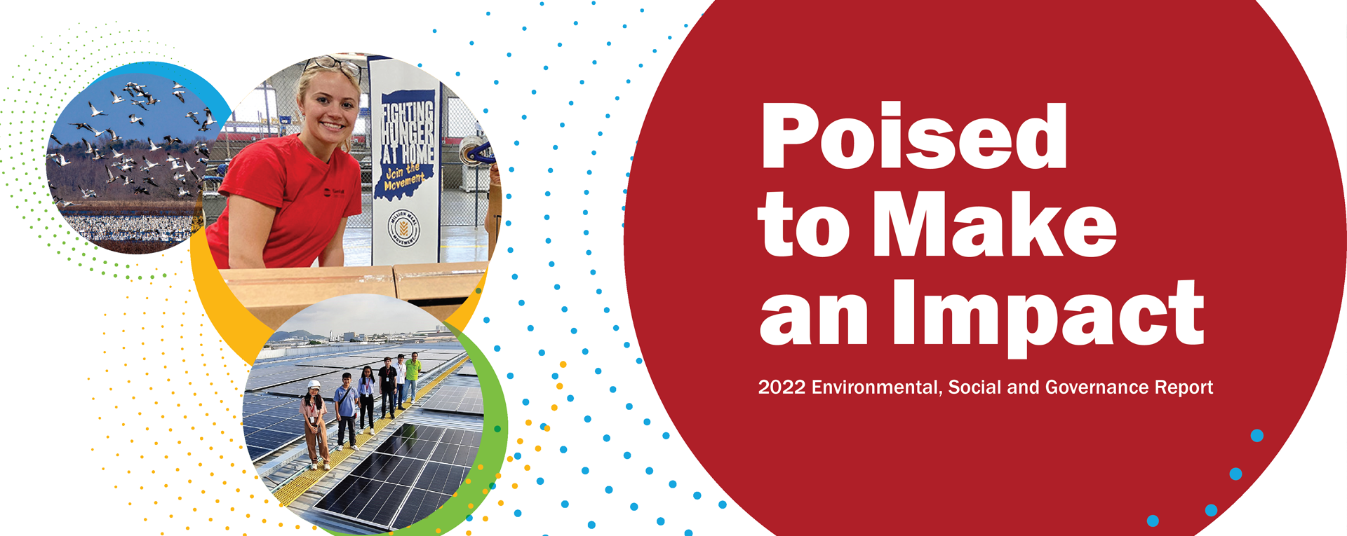 poised to make an impact, 2022 environmental, social and governance report