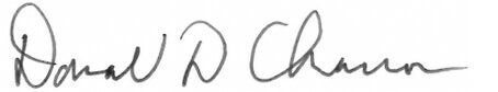  Donald D. Charron signature