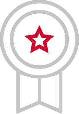 icon of an award ribbon