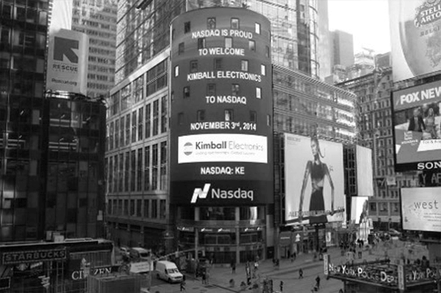 timeline hero image of kimball on wallstreet
