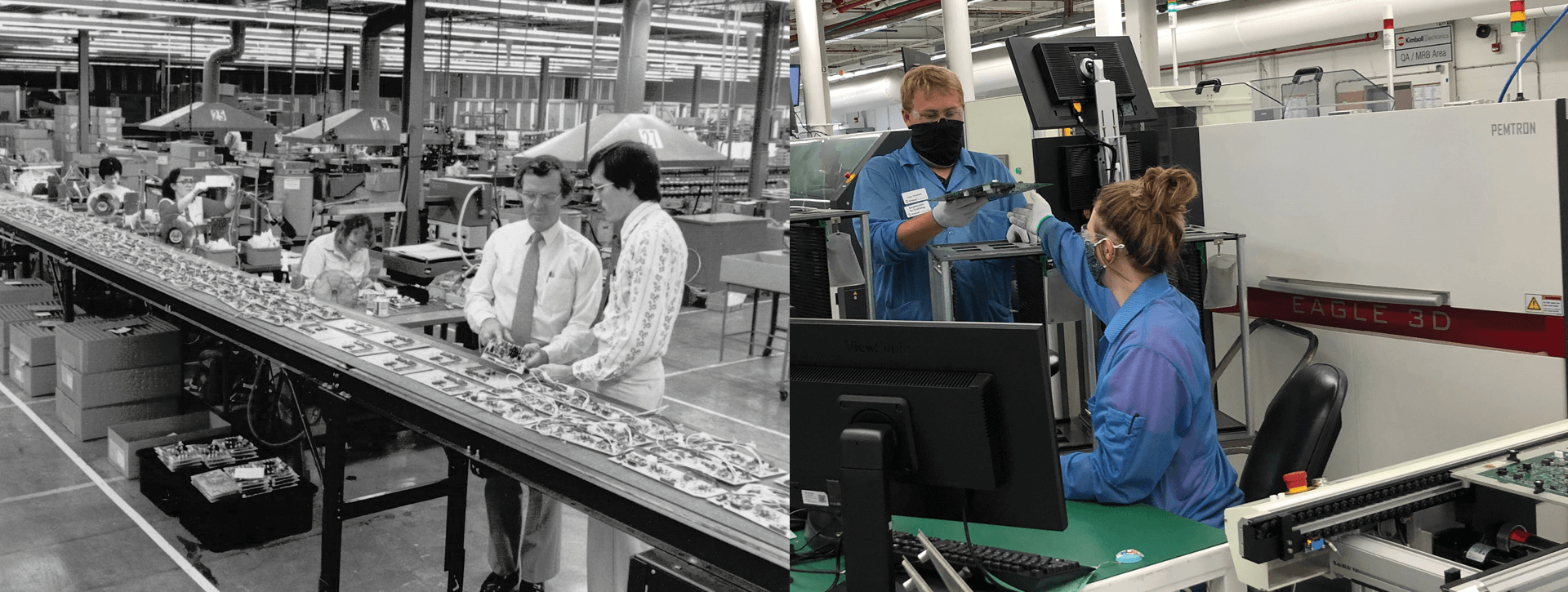 1968 | Production Line of Air Conditioning Control Units 2021 | Advanced Automated Production