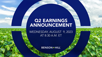 Benson Hill (BHIL) will release its second quarter financial results on Aug. 9, 2023. (Graphic: Business Wire)