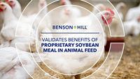 Benson Hill validates benefits of proprietary soybean meal in animal feed with Perdue Farms; Including UHP-LO soybean meal significantly reduces feed costs while maintaining performance. (Photo: Business Wire)