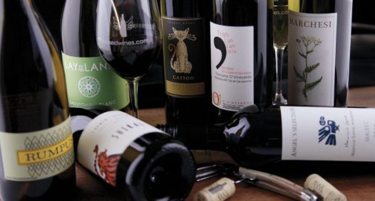 an assortment of nakedwines.com wines
